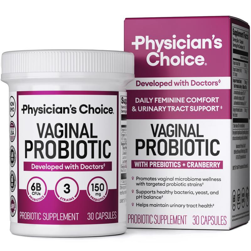 Cranberry capsules balance probiotics
